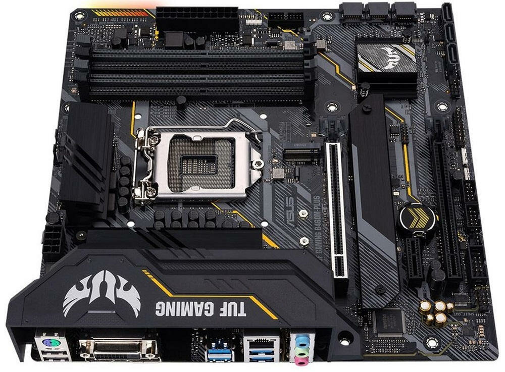 Płyta główna ASUS Tuf Gaming B460-Plus - interfejs