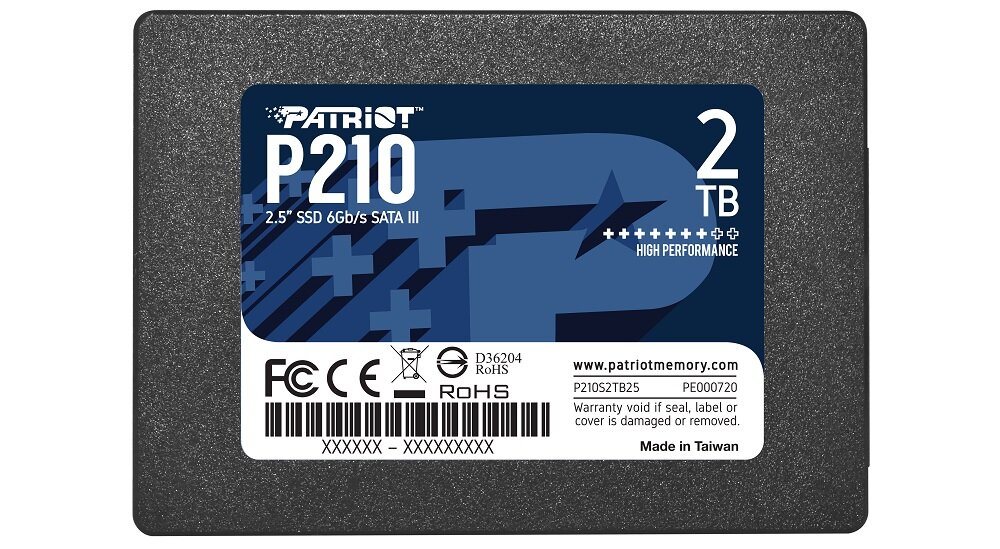 Dysk PATRIOT P210 128GB SSD - lekki