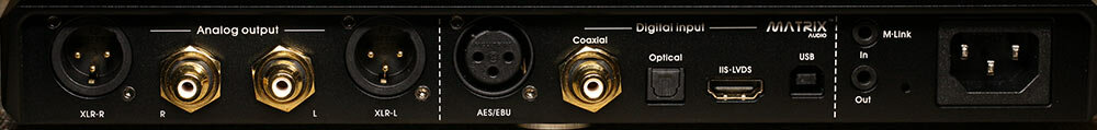 Przetwornik cyfrowo-analogowy MATRIX AUDIO X-Sabre Pro MQA - sterowanie