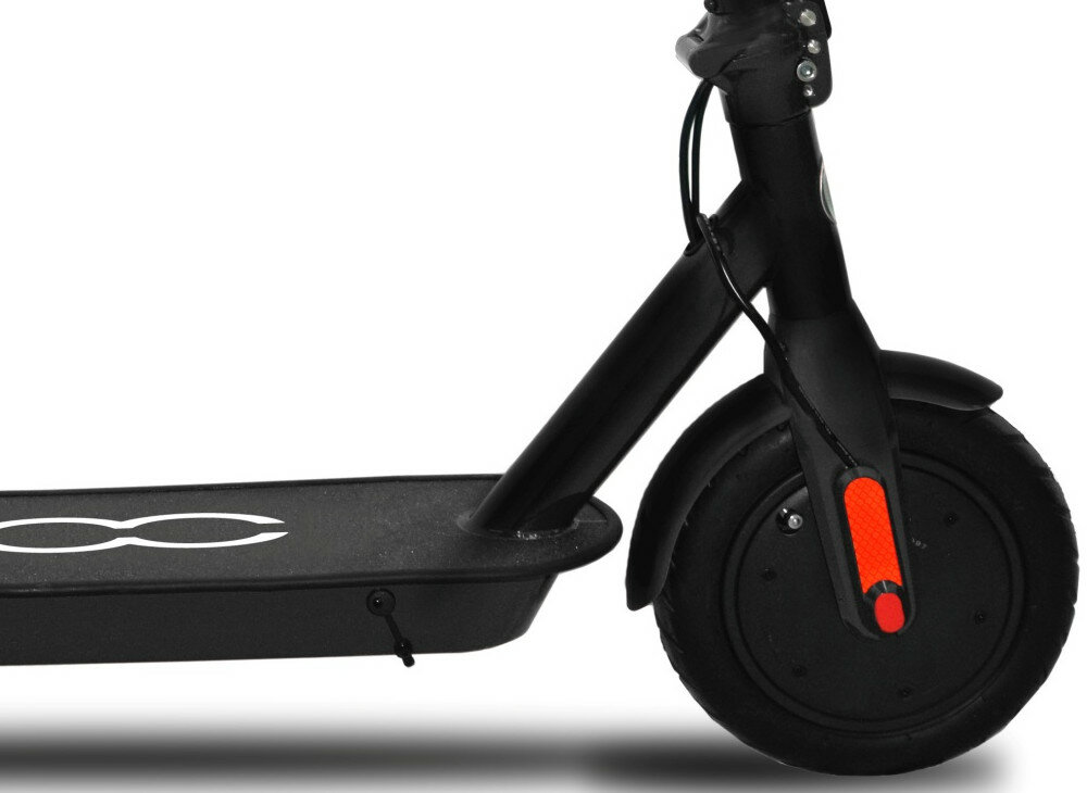 Hulajnoga elektryczna FIAT F500-F10K Czarny kierownica kola waga skladanie