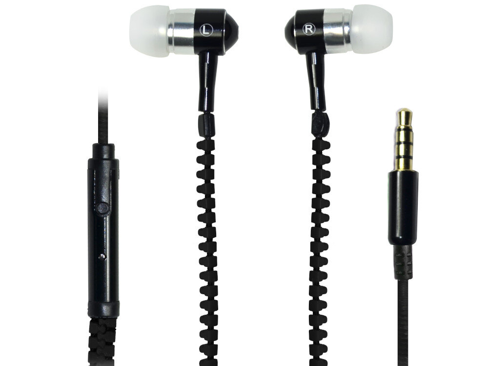 Słuchawki dokanałowe VAKOSS SK-254K nieplączący kabel