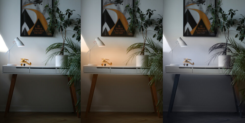 Lampka biurkowa NEWELL Sundesk NH002 tryb oswietlenia