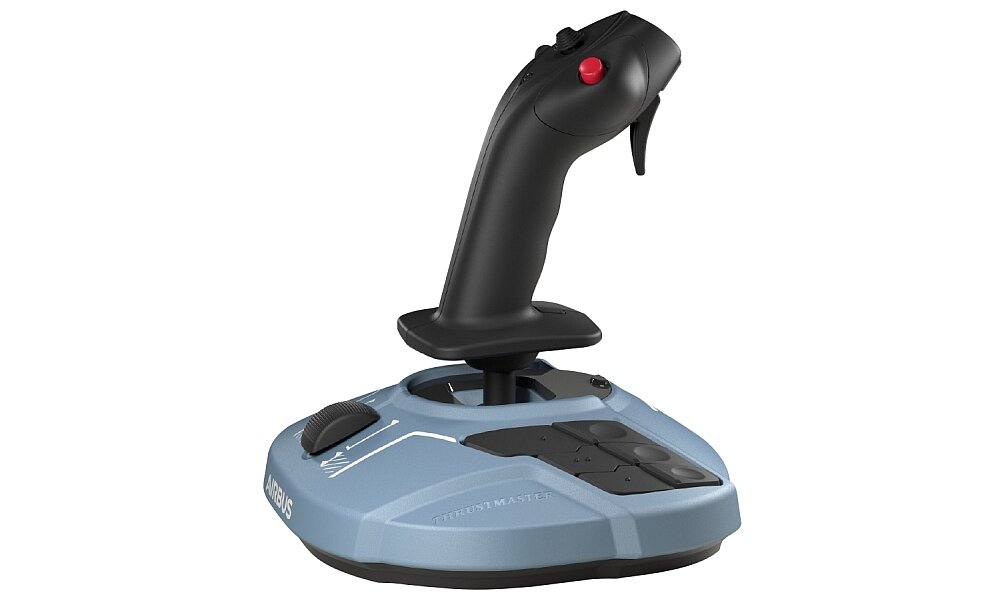 Kontroler THRUSTMASTER TCA Sidestick Airbus Edition przyciski sterowanie guziki