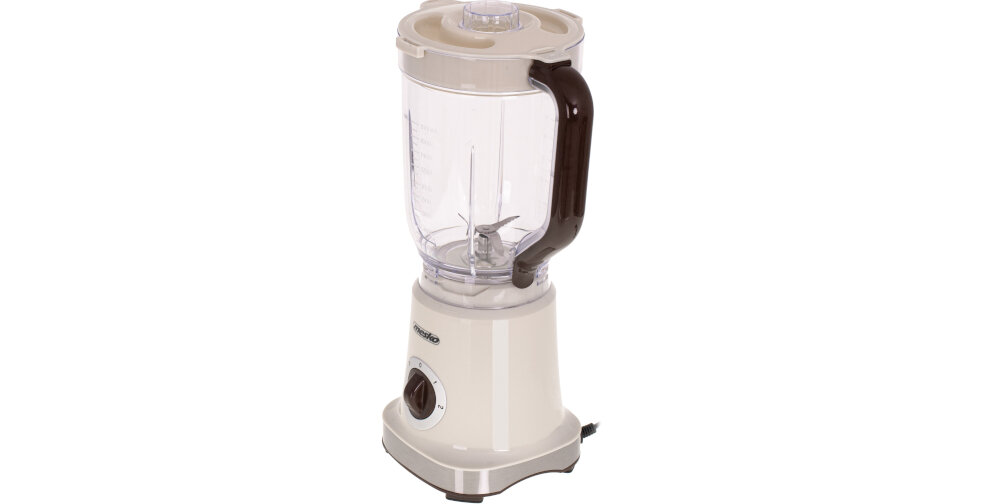 Blender kielichowy MESKO MS 4079 Beżowy proste czyszczenie mycie pod ciepla woda wilgotna szmatka