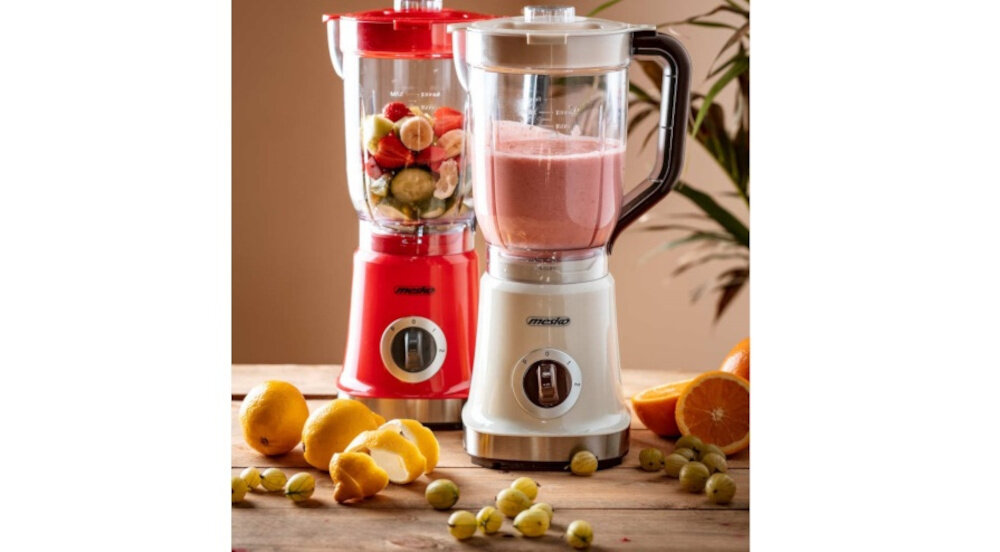 Blender kielichowy MESKO MS 4079 Beżowy nowoczesne udogodnienie moc zupy sosy warzywa jakosc