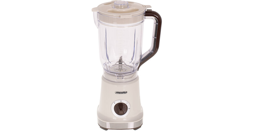 Blender kielichowy MESKO MS 4079 Beżowy nie zawiera BPA pojemnosc 1,8 l 