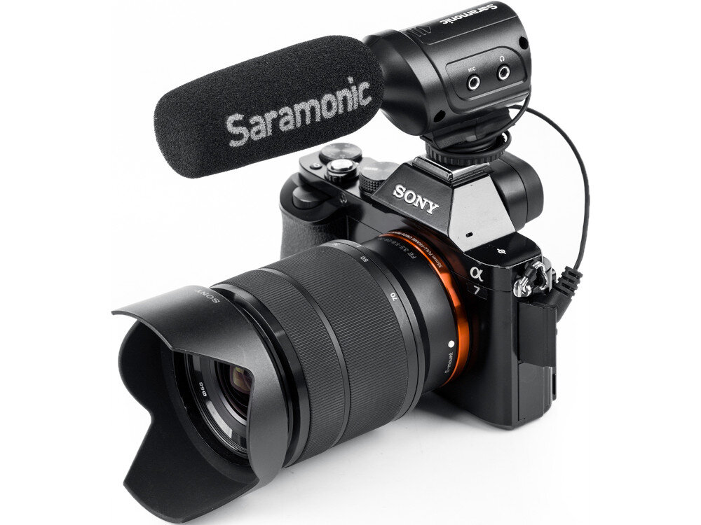 Mikrofon SARAMONIC SR-M3 mocowanie montaż gwint amortyzacja drgania