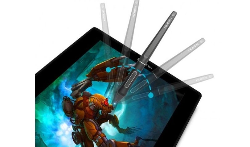 Tablet graficzny HUION Kamvas Pro 13 - 8192 stopnie nacisku kąt nachylenia