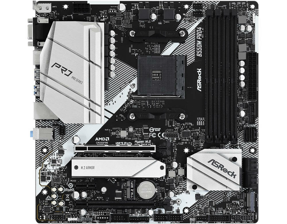 Płyta główna ASROCK B550M Pro4 - StoreMI HDD SSD funkcja uczenia maszynowego zapis danych