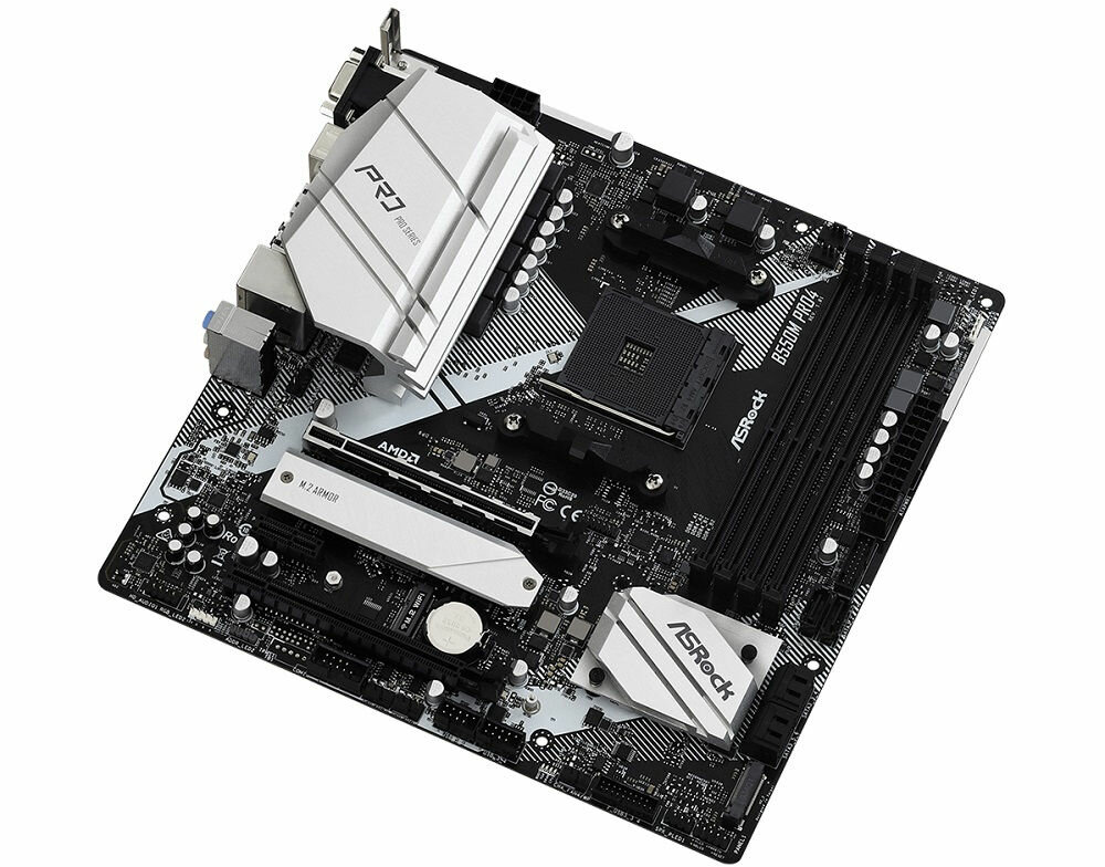Płyta główna ASROCK B550M Pro4 - funkcja CrossFire dzielenie generowanego obrazu pomiędzy karty graficzne