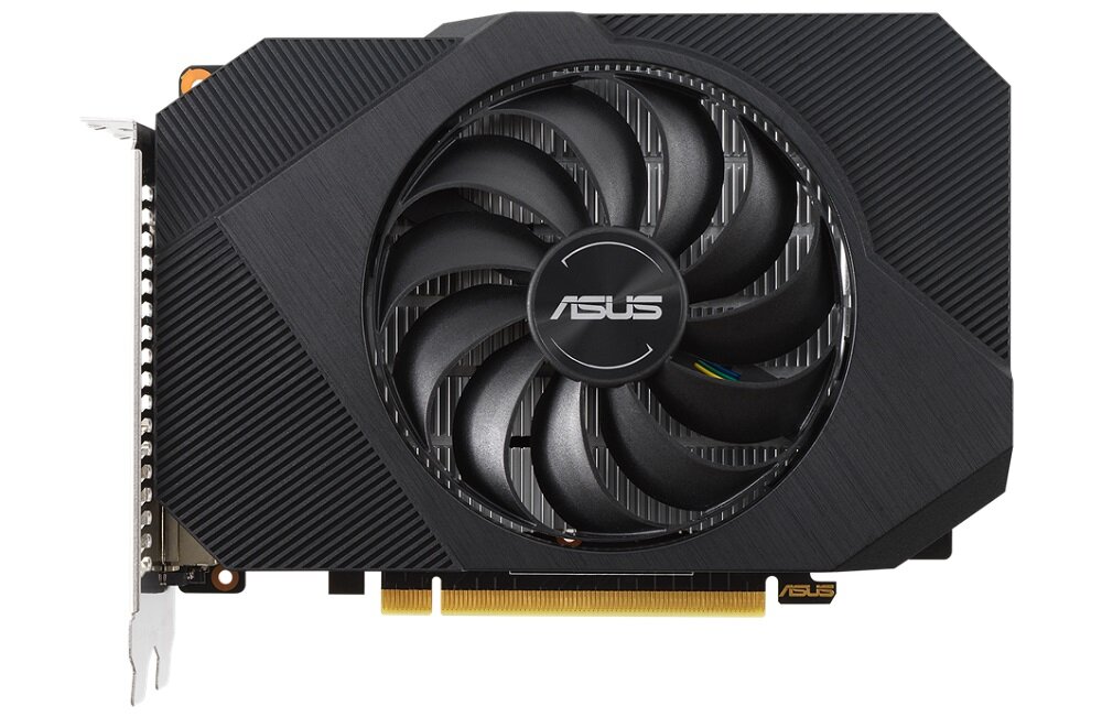 Karta graficzna ASUS GeForce GTX 1650 Phoenix OC 4GB - wydajne chłodzenie wentylator w technologii Wing Blade