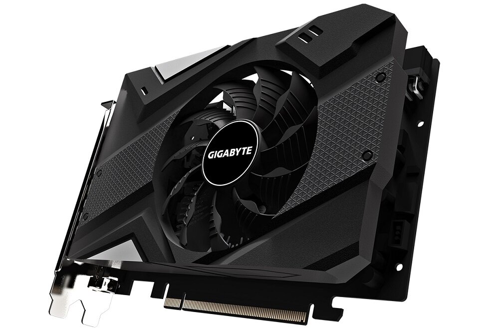 Karta graficzna GIGABYTE GeForce GTX 1650 D6 OC 4GB - 4GB Pamięci GDDR 6 architektura Nvidia Turing ulepszone chłodzenie
