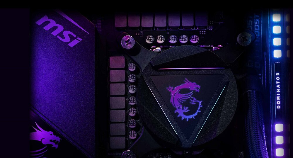 Chłodzenie wodne MSI Mag Core Liquid 360R - design