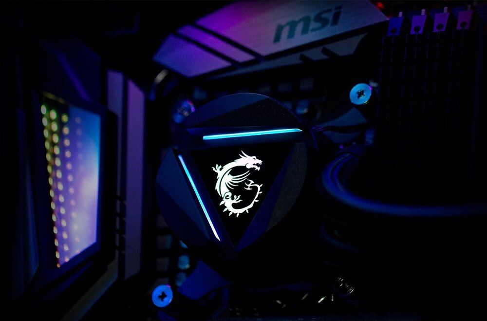 Chłodzenie wodne MSI Mag Core Liquid 360R - latwy montaz