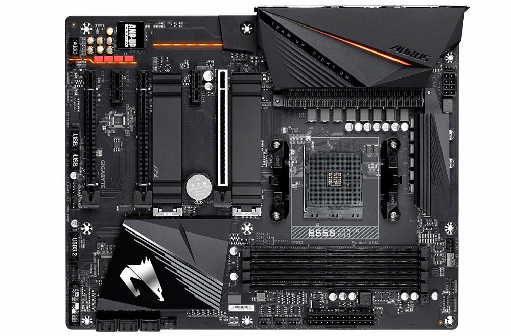 Płyta główna GIGABYTE B550 Aorus Pro AM4 - RAM DDR4 przyspieszenie działania komputera wysoka przepustowość