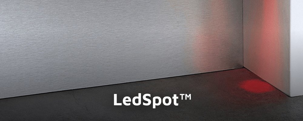 ZMYWARKA BEKO BDIN38520Q ledspot czerwone światło sygnalizacja pracy zmywarki sprawdzanie cyklu bez otwierania drzwi wygodna funkcja praktyczne rozwiązanie komfort obsługi unikanie przerwania cyklu dyskretne działanie cicha praca