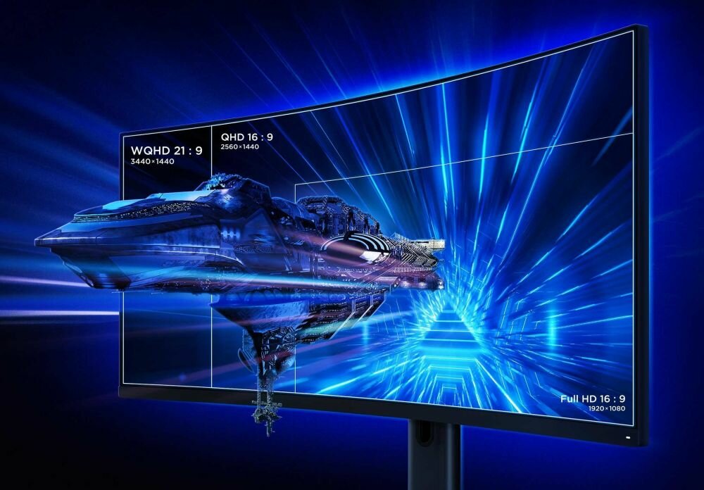 Monitor XIAOMI Mi Curved BHR4269GL - Krzywina