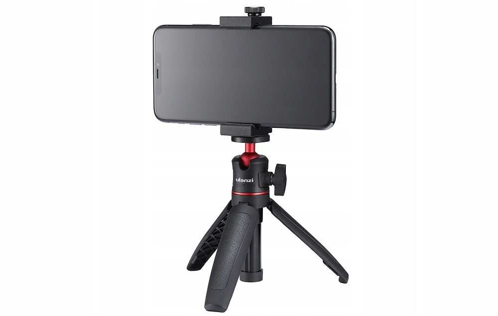 Zestaw VLOG do telefonu ULANZI Combo mikrofon uchwyt statyw fotografia nagrywnie filmy youtube vloger dźwięk