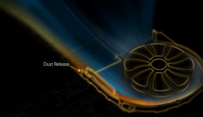 Laptop ASUS TUF Gaming FX705 - Anti-Dust