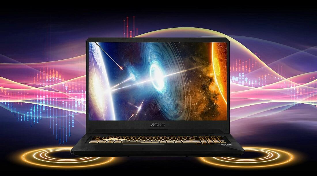 Laptop ASUS TUF Gaming FX705 - dźwięk