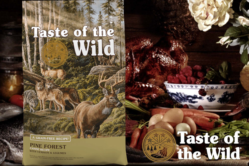 Karma dla psa TASTE OF THE WILD Pine Forest 12,2 kg dawkowanie analiza sklad