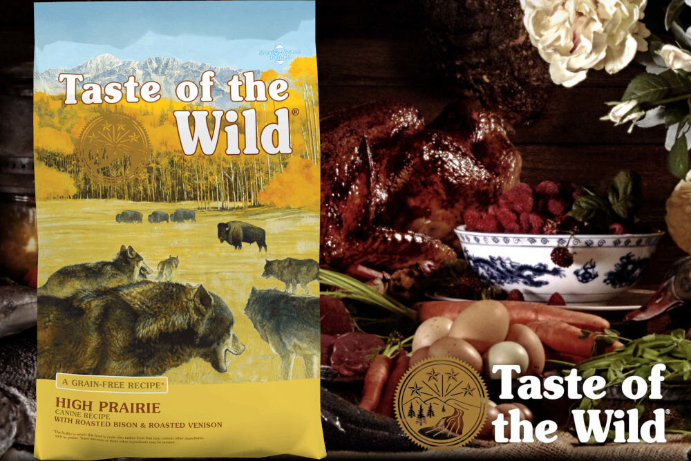 Karma dla psa TASTE OF THE WILD High Prairie Bizon i dziczyzna 5,6 kg dawkowanie analiza sklad