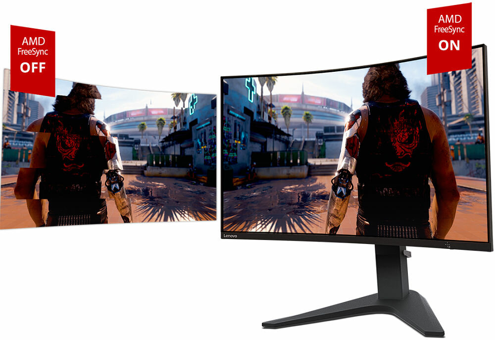 Monitor LENOVO G27c-10 - Technologia Freesync
