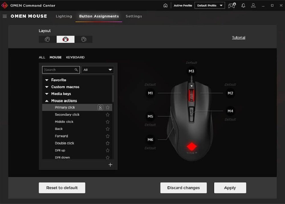 Mysz HP Omen Vector - wygoda uzytkowania