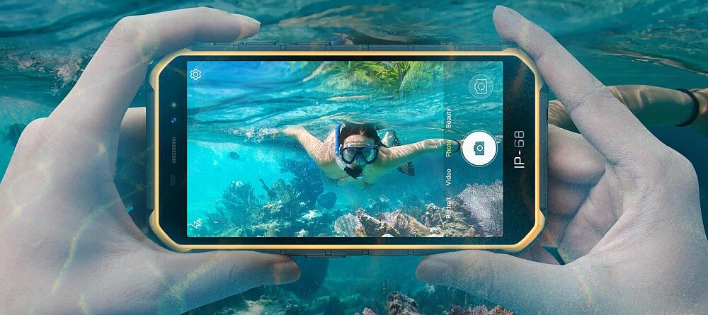 Smartfon ULEFONE Armor X7 procesor ram ekran bateria wydajność aparat pojemność rozdzielczość funkcje blokady odporność zdjęcia filmy dane cechy