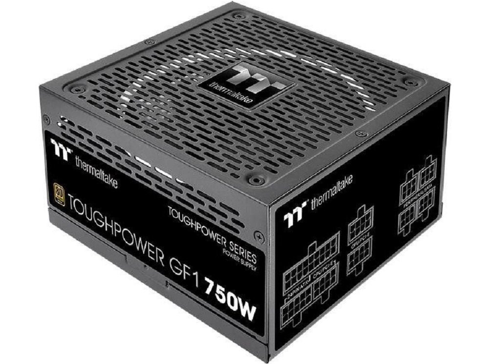 Zasilacz THERMALTAKE Toughpower GF1 750W Gold - wydajny sprzet