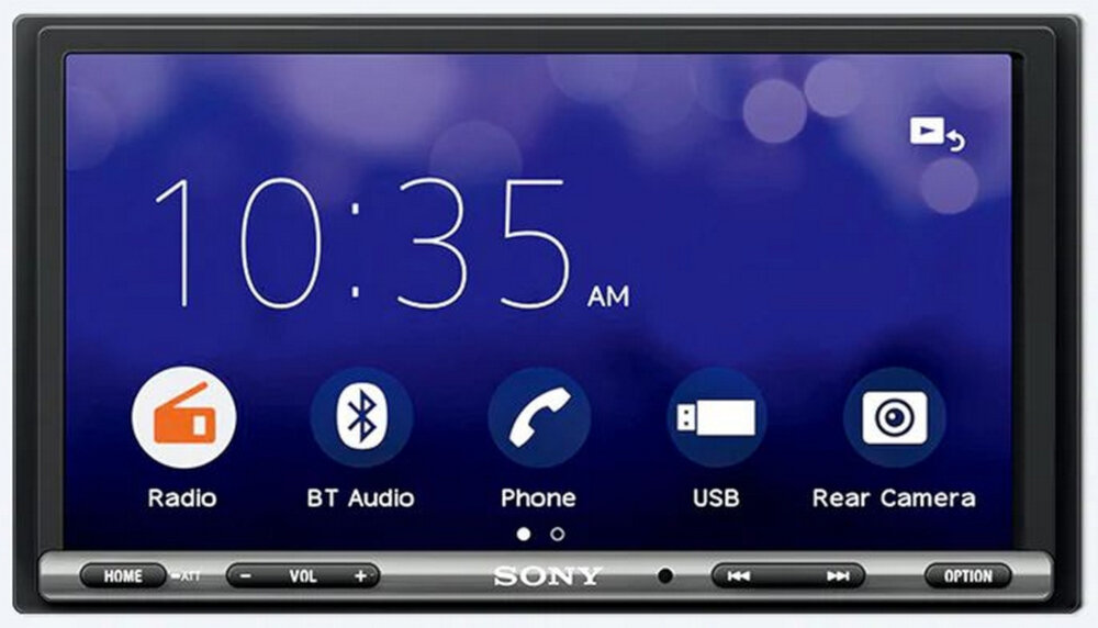 Radio samochodowe SONY XAV-3500 - front