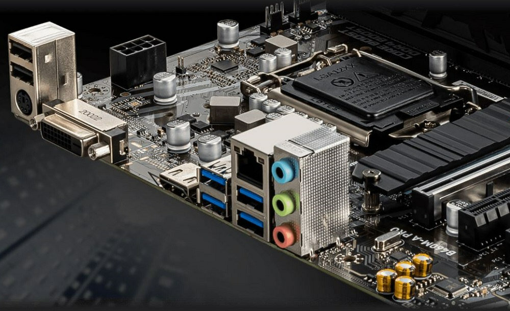 Płyta główna MSI B460M-A Pro - dyski HDD USB M.2