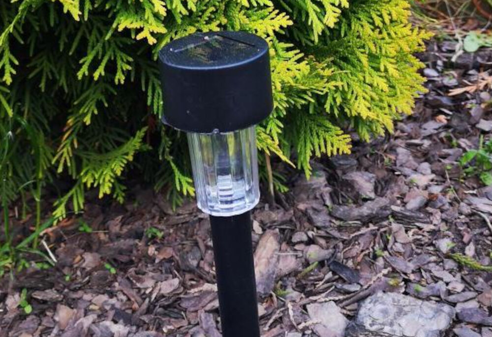 Lampa solarna SASKA GARDEN 1020693 oswietlenie ogrodu magiczne oswietlenie pochodnia