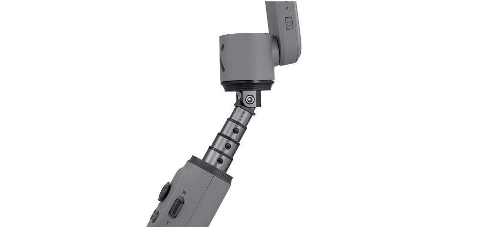 Gimbal ręczny ZHIYUN Smooth-X widok szary teleskop