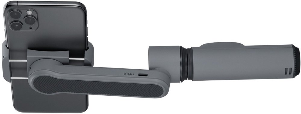 Gimbal ręczny ZHIYUN Smooth-X widok szary tył