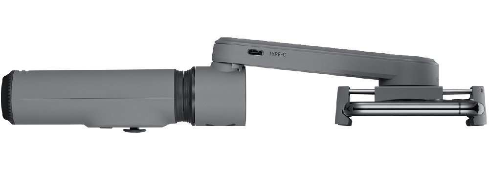 Gimbal ręczny ZHIYUN Smooth-X widok szary bok