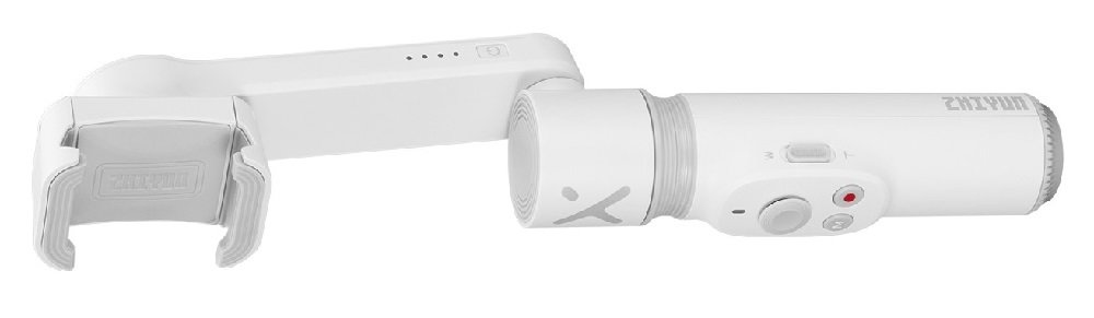 Gimbal ręczny ZHIYUN Smooth-X widok biały bok
