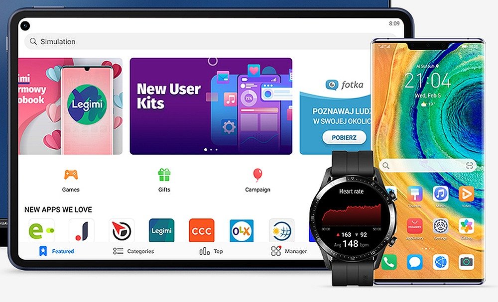 aplikacje android huawei appgallery pobieranie google