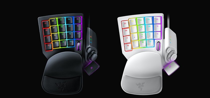 Klawiatura RAZER Tartarus Pro - Wielofunkcyjne pokrętło
