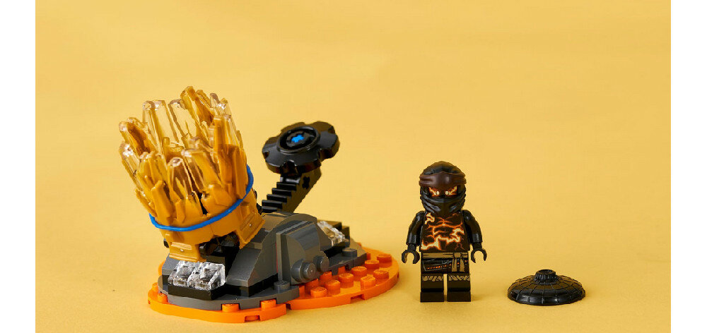 LEGO Ninjago Wybuch Spinjitzu - Cole 70685 wymiary zestaw