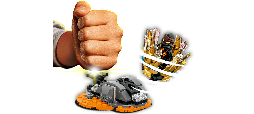 LEGO Ninjago Wybuch Spinjitzu - Cole 70685 rozrywka zabawa jakość testy bezpieczeństwo