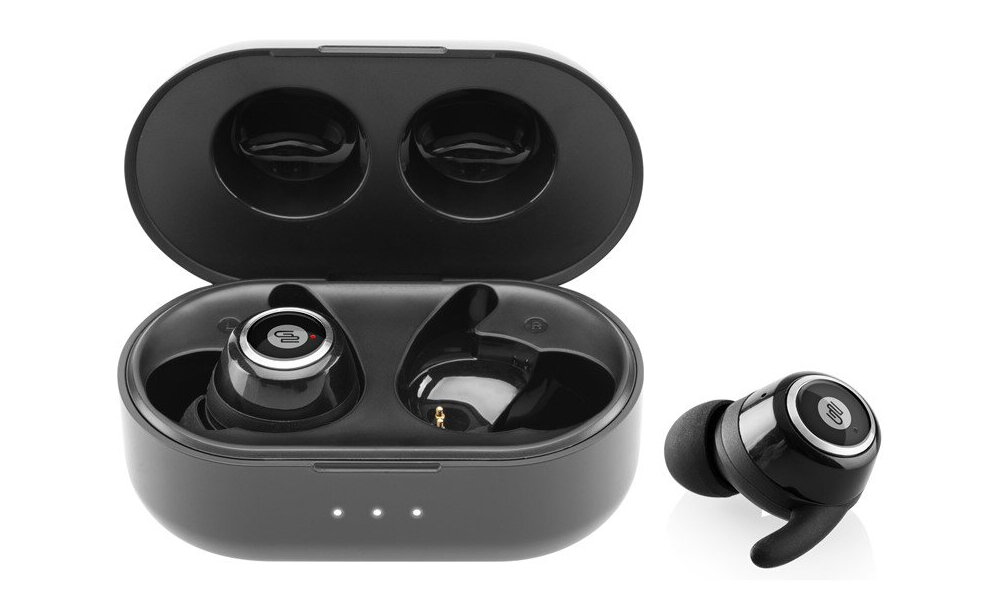 SŁUCHAWKI BLUETOOTH GOGEN TWSMATEB DOKANAŁOWE CZARNE bluetooth