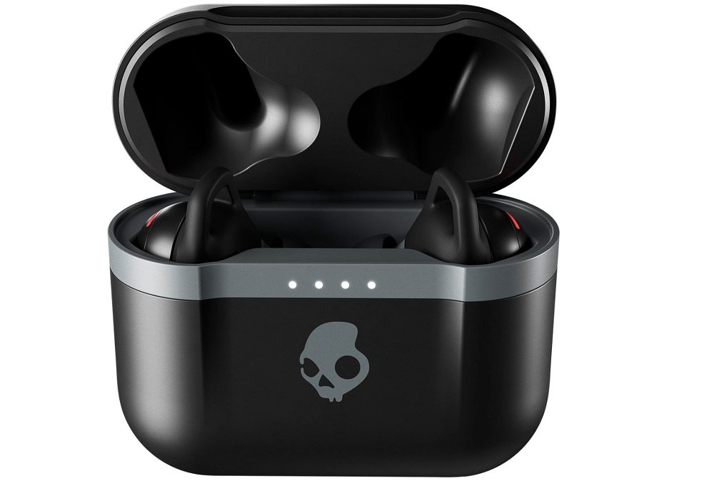 Słuchawki dokanałowe SKULLCANDY Indy Fuel Czarny bateria do 30 godzin pracy