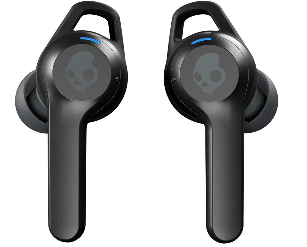 Słuchawki dokanałowe SKULLCANDY Indy Fuel Czarny lokalizator Tile aplikacja