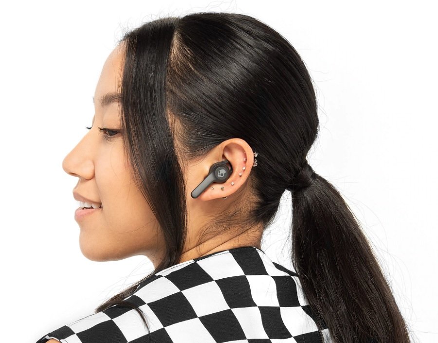 Słuchawki dokanałowe SKULLCANDY Indy Evo Czerwony niezależne słuchawki