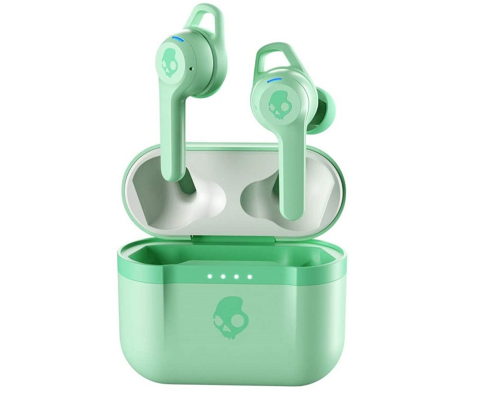 Słuchawki dokanałowe SKULLCANDY Indy Evo Zielony całkowicie bezprzewodowe True Wireless