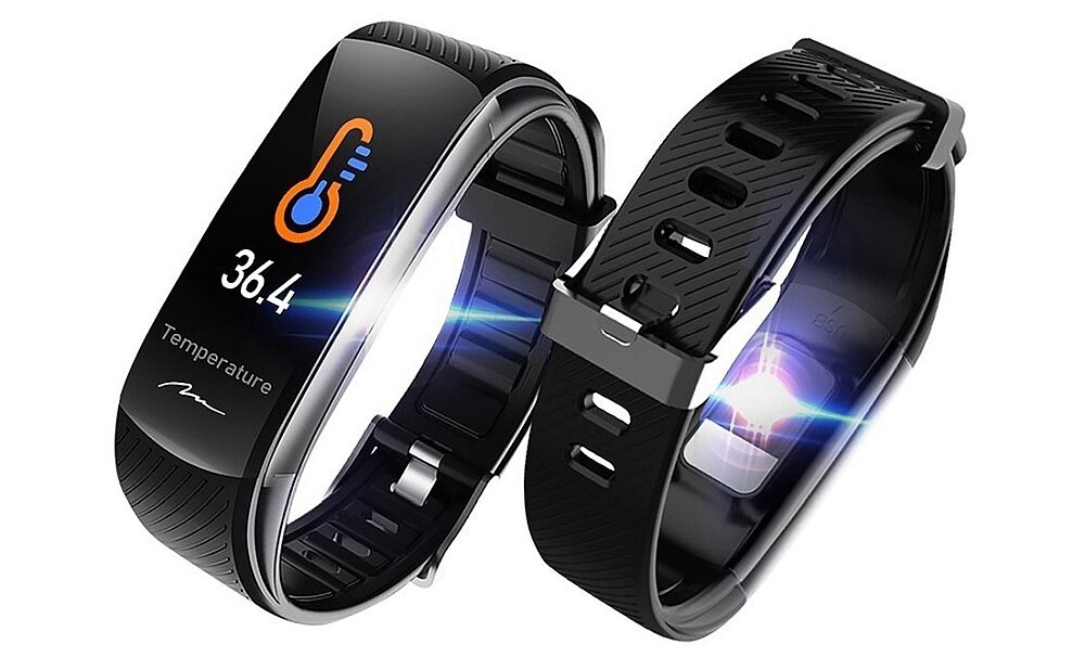 Smartband MEDIA-TECH MT866 obudowa pasek ekran czujniki sport monitoring bateria pamięć