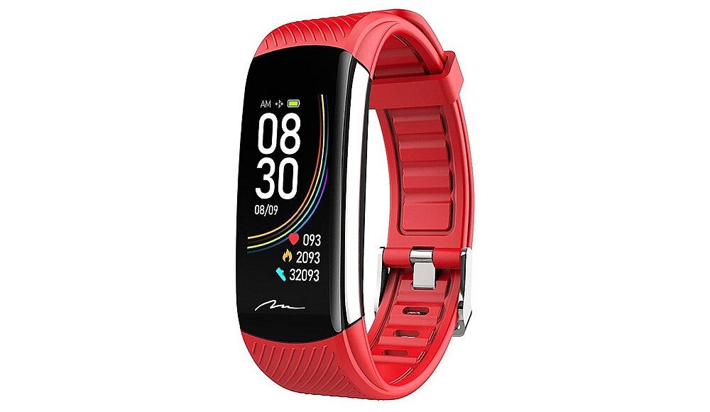 Smartband MEDIA-TECH MT866 obudowa pasek ekran czujniki sport monitoring bateria pamięć