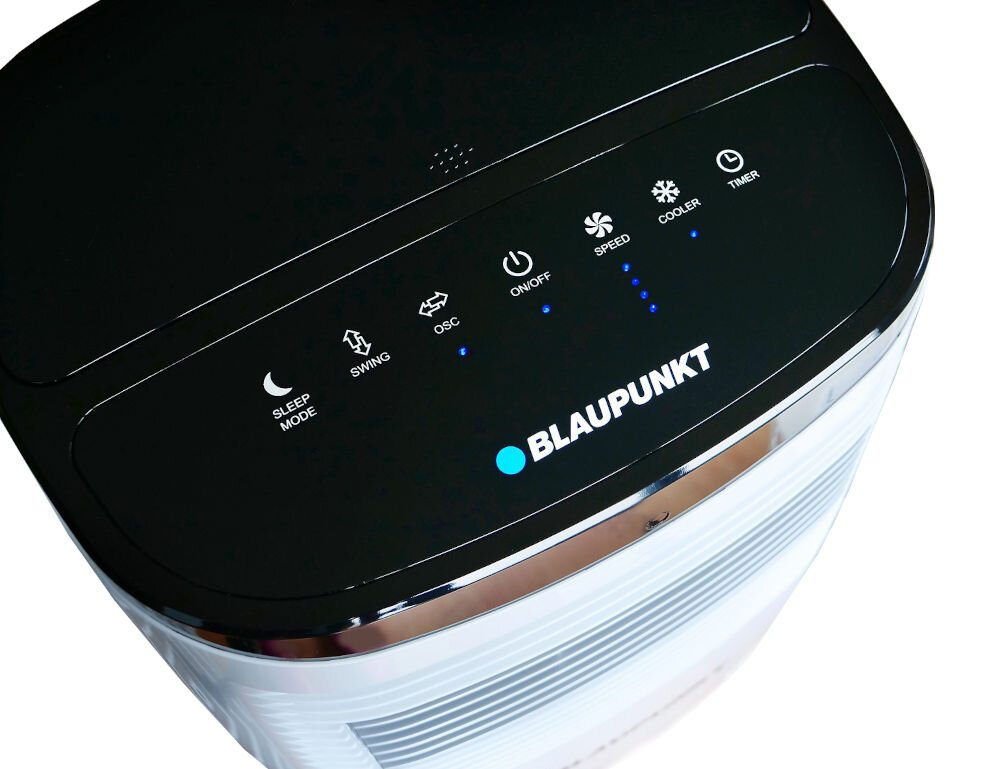 KLIMATOR BLAUPUNKT ACF601 schłodzenie przepływ powietrza kurtyna wodna oczyszcza