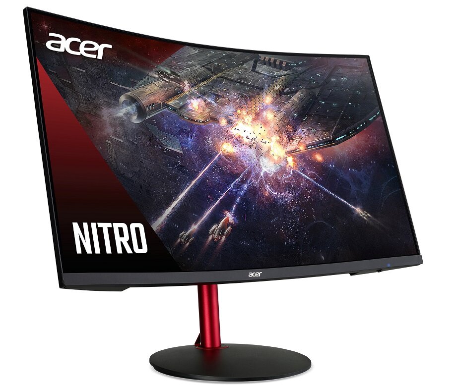 Monitor ACER Nitro XZ242QP - funkcja redukcji migotania filtr niebieskiego światła matowa powłoka